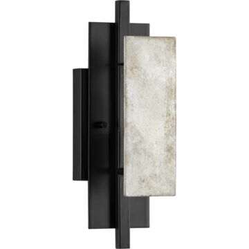 Lowery 1-Light Wall Sconce in Matte Black