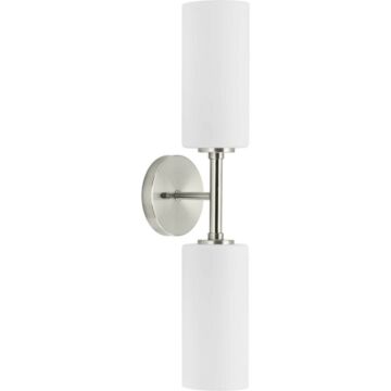 Cofield 2-Light Wall Bracket in Brushed Nickel