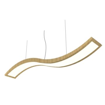 Clean LED Pendant in Sand