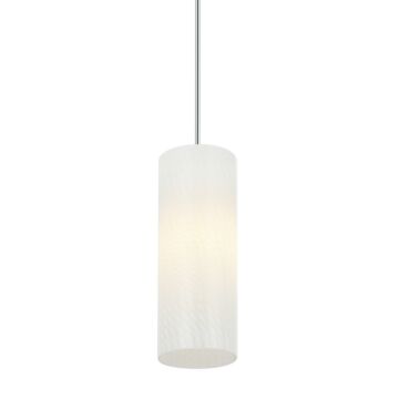 Swirled One Light Mini Pendant in Chrome by Varaluz
