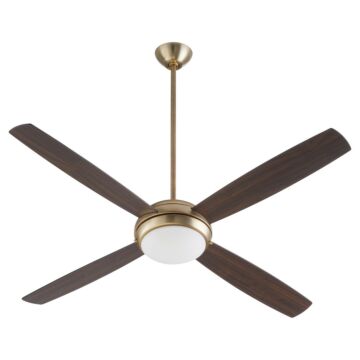 Expo 60" Ceiling Fan in Aged Brass by Quorum International