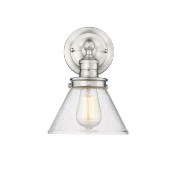 Eyden One Light Wall Sconce in Brushed Nickel by Millennium