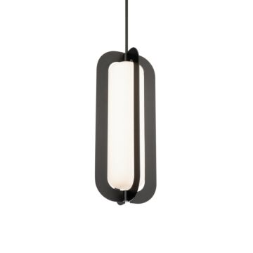 Echelon LED Pendant in Black by Modern Forms