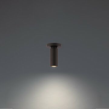 Caliber LED Outdoor Flush Mount in Bronze by W.A.C. Lighting