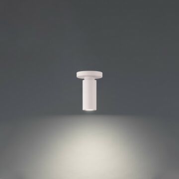 Caliber LED Outdoor Flush Mount in White by W.A.C. Lighting