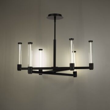 Jedi LED Pendant in Black by W.A.C. Lighting