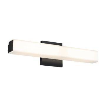 1-Light LED Bathroom Vanity Light in Black