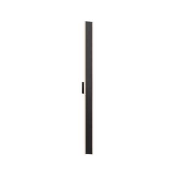1-Light Outdoor Wall Sconce in Black