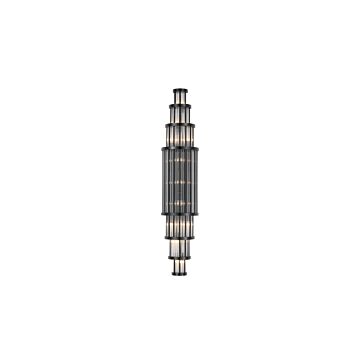 Waldorf LED Wall Sconce in Polished Gunmetal by Avenue Lighting