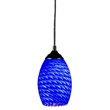 Z-Lite Jazz 1-Light Mini Pendant Light In Sand Black