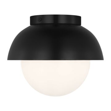 Hyde One Light Flush Mount in Midnight Black by Visual Comfort Studio