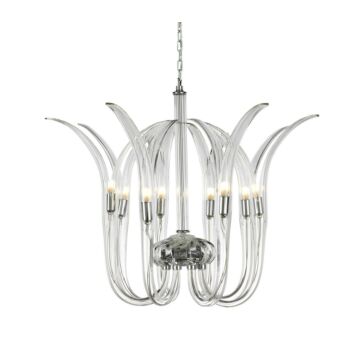 Cisne  Pendant in Polished Nickel by Metropolitan