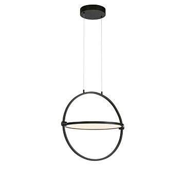 Studio 23 LED Pendant in Coal by George Kovacs
