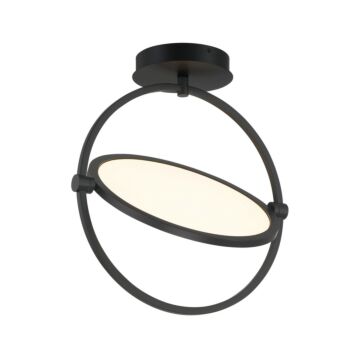 Studio 23 LED Semi Flush Mount in Coal by George Kovacs