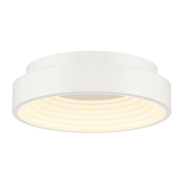 Conc LED Flush Mount in Matte White by George Kovacs