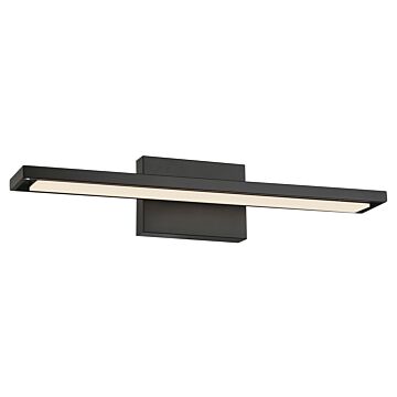 Parallel LED Bathroom Vanity Light in Coal by George Kovacs