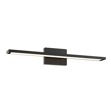 Parallel LED Bathroom Vanity Light in Coal by George Kovacs