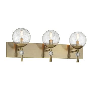 Populuxe  Bathroom Vanity Light in Oxidized Aged Brass by Minka-Lavery