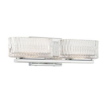 Sparren LED Bathroom Vanity Light in Chrome by Minka-Lavery