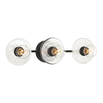 Vapors  Bathroom Vanity Light in Coal by George Kovacs