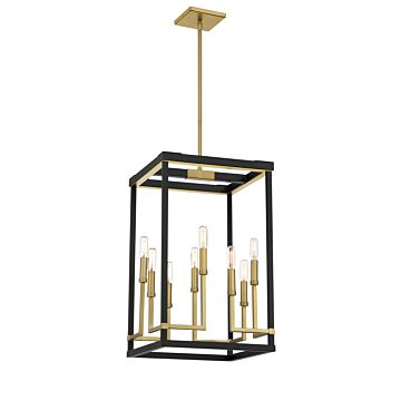 Union Estates  Pendant in Coal And Soft Brass by Minka-Lavery