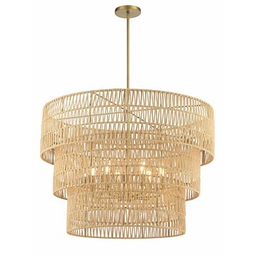 Bungalow Heaven  Pendant in Soft Brass by Minka-Lavery