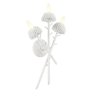 North Fork  Wall Sconce in Sand White by Minka-Lavery