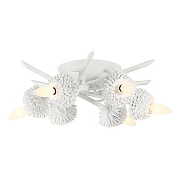 North Fork  Flush Mount in Sand White by Minka-Lavery