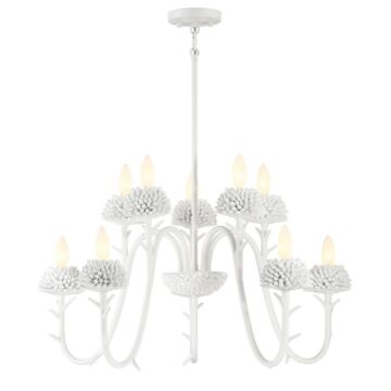 North Fork  Chandelier in Sand White by Minka-Lavery