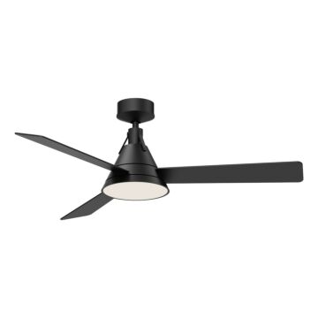 Archer 54"Ceiling Fan in Matte Black by Alora