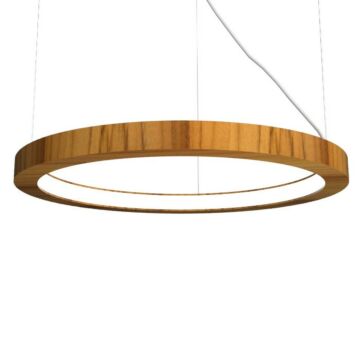 Frame LED Pendant in Teak