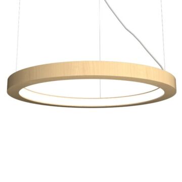 Frame LED Pendant in Maple