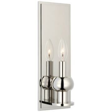 Comtesse LED Wall Sconce in Polished Nickel by Visual Comfort Signature