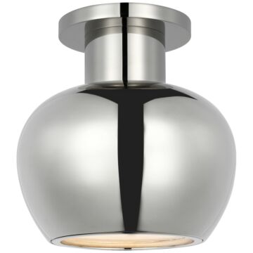 Comtesse LED Flush Mount in Polished Nickel by Visual Comfort Signature