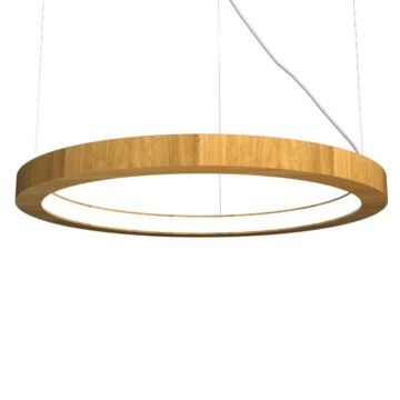 Frame LED Pendant in Louro Freijo