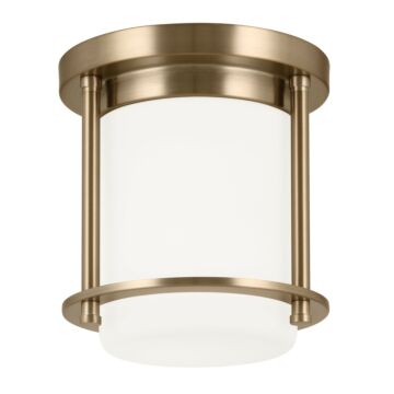 Brit One Light Flush Mount in Champagne Bronze by Kichler