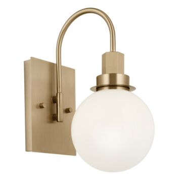 Hex One Light Wall Sconce in Champagne Bronze by Kichler