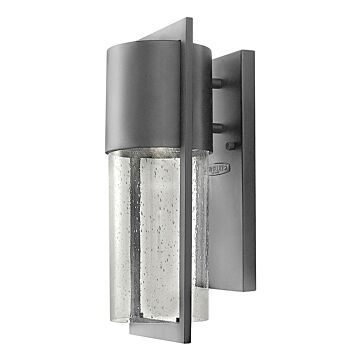 Hinkley Shelter 1-Light Outdoor Light In Hematite