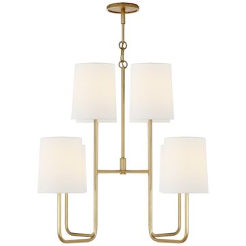 Go lightly  Chandelier in Gild by Visual Comfort Signature
