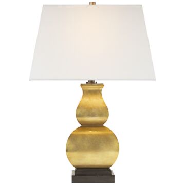 Fang Gourd  Table Lamp in Antique-Burnished Brass by Visual Comfort Signature
