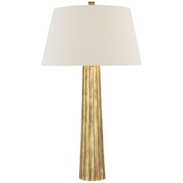 Fluted Spire  Table Lamp in Gilded Iron by Visual Comfort Signature
