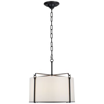 Aspen  Hanging Lantern in Blackened Rust by Visual Comfort Signature