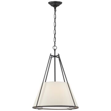 Aspen  Hanging Lantern in Blackened Rust by Visual Comfort Signature