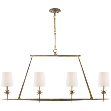 Etoile  Chandelier in Gilded Iron by Visual Comfort Signature