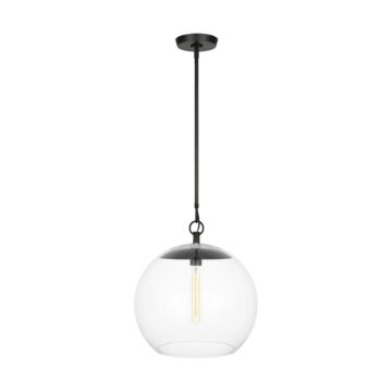 Atlantic One Light Pendant in Aged Iron by Visual Comfort Studio
