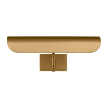 Hull Two Light Picture Light in Burnished Brass by Visual Comfort Studio