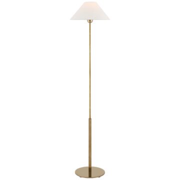 Hackney  Floor Lamp in Hand-Rubbed Antique Brass by Visual Comfort Signature