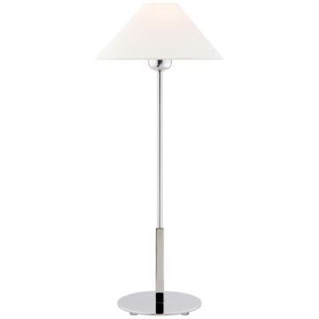 Hackney  Table Lamp in Polished Nickel by Visual Comfort Signature