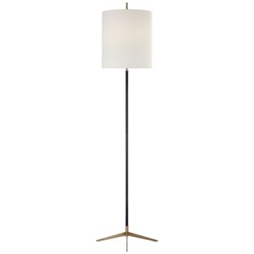 Caron  Floor Lamp in Bronzeith Antique Brass by Visual Comfort Signature