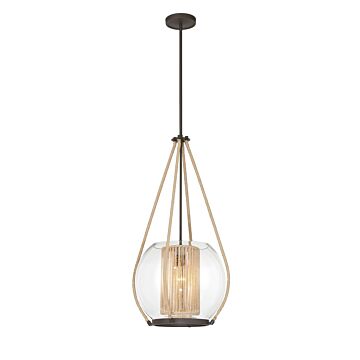 Stutterhein  Pendant in Sand Bronze by Minka-Lavery